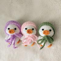 Gambar GANCI BEBEK / GANCI COUPLE /GANCI RAJUT MURAH / GANCI MURAH / GANTUNGAN KUNCI KARAKTER / GANTUNGAN KUNCI BABI / KADO MURAH / KADO LUCU / HARGA ANAK SEKOLAH / SOUVENIR MURAH MERIAH / SOUVENIR TERMURAH / GANCI BEBEK / BONEKA MURAH / BONEKA COUPLE - Putih, Boneka only dari La_crochet undefined 2 Tokopedia