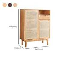 Gambar Buffet Kabinet Rotan Kayu Jati - V13 - Contemporer Lemari Penyimpanan - Drawer Cabinet - amplas halus dari victory jati undefined 5 Tokopedia