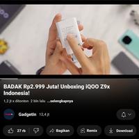 Gambar Charger iqoo Z9X Original Copotan 44Watt Original bawaan dari omjok undefined 3 Tokopedia