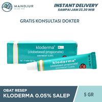 Gambar Kloderma 0.05% Salep 5 g / Gatal / Eksim dari Apotekmandjurofficial undefined 1 Tokopedia
