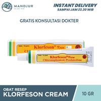 Gambar Klorfeson Cream 10 g / Infeksi Kulit / Gatal / Ruam / Eksim dari Apotekmandjurofficial undefined 1 Tokopedia