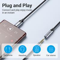 Gambar Vention Kabel USB Type C to 3.5mm Jack Adapter Converter USB C to AUX -BGM - 0.1M dari Vention By Andalan undefined 2 Tokopedia