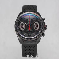 Gambar Jam Tangan Original TAG HEUER Grand Carrera Cal 17 RS2 Black PVD Titanium dari Secondhandwatch.id undefined 1 Tokopedia
