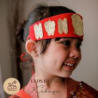 Gambar Kebaya Ulos Anak Vameru Pakaian Adat Batak Toba Set Lengkap - Merah Cream - L dari griceoid undefined 4 Tokopedia