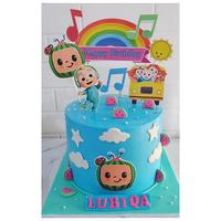Gambar Kue Ulang Tahun Karakter Anak / Kue Ultah Anak / Custom Cake Anak - D. 20 CM dari OLEH-OLEH JKT By Double Cola undefined 1 Tokopedia