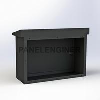 Gambar BOX PANEL CUSTOM 45x75x25 topi plat 1,2mm powder coating box custom box mcb, box topi bolong dari PANELENGINEER undefined 3 Tokopedia