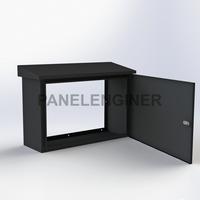 Gambar BOX PANEL CUSTOM 45x75x25 topi plat 1,2mm powder coating box custom box mcb, box topi bolong dari PANELENGINEER undefined 1 Tokopedia