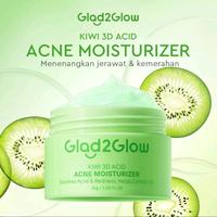 Gambar Glad2Glow Kiwi 3D Acid Acne Moisturizer 30g - Prlembab Wajah Jerawat Day & Night dari Mermaid123shop undefined 1 Tokopedia