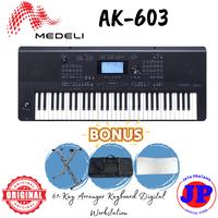 Gambar Medeli AK-603 61-Key Arranger Keyboard Original AK603 dari jayapratamamusic undefined 2 Tokopedia