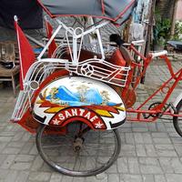 Gambar Becak Jogja Lukis Siap Jalan dari Mugorame Studio undefined 1 Tokopedia