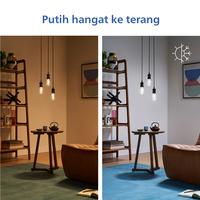 Gambar Beli 1 Gratis 1 Philips Smart WIFI LED Filament 6.3W ST64 Color dari Philips Lighting Indonesia undefined 5 Tokopedia