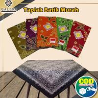 Gambar Taplak meja tamu batik Murah kantor sekolah pesta souvenir grosir segi empat - SERAGAM dari Tooffa store undefined 5 Tokopedia