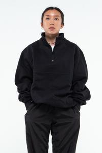 Gambar Prime Apparel - HF Half Zip Sweater - Black - M dari PRIME BASIC APPAREL undefined 3 Tokopedia