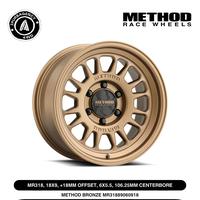 Gambar (Velg Mobil) METHOD RACEWHEELS R318 R18 6 x 139,7 - Bronze dari ipurbagency undefined 2 Tokopedia