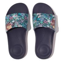 Gambar FITFLOP IQUSHION X JIM THOMPSON LIMITED EDITION SLIDES ORIGINAL SANDAL WANITA MHAE.SADIE - Heritage Blue, 37 dari Mhae Sadie undefined 5 Tokopedia