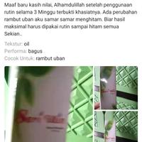 Gambar ORIGINAL 100% SARI BUAH ULIN Obat Penghilang Uban Penghitam Rambut Permanen Tanpa Semir Minyak Dayak - Sari Ulin + Shampoo dari Sari Ulin Mall undefined 5 Tokopedia