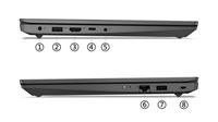 Gambar LENOVO V14 G4 IRU 83A000-AKiD Core i5-13420H 8GB 512GB SSD 14" FHD WIN11H+OHS - IRON GREY dari OC2 Computer undefined 4 Tokopedia