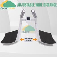 Gambar 【CLOUD】ALAT BANTU LATIHAN PLANK & PUSH UP STAND TIMING PLANK BOARD MULTIFUNCTIONAL PLANK SUPPORT TRAINING AIDS TO PRACTICE CHEST & ABDOMINAL MUSCLES GYM WORKOUT HOME FITNESS EQUIPMENT - CLOUDLAND - Black dari Jigen Official undefined 5 Tokopedia
