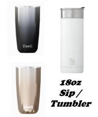 Gambar Swell S'well Flat White Travel Mug Termos Tumbler Water Bottle Sip - 16ozSip-White dari Hurenzz7059 undefined 3 Tokopedia