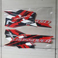 Gambar Stiker motor Suzuki Nex crossover 2024 hitam-merah dari stickermotor undefined 3 Tokopedia