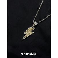 Gambar KALUNG PETIR STARBOY NECKLACES STROOM - Silver dari rehighstyle_ undefined 2 Tokopedia