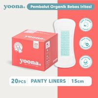 Gambar YOONA Panty Liners | 20's - 15cm / Pembalut Organik / Organic Pads dari yoonawomen undefined 1 Tokopedia