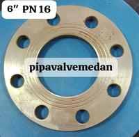 Gambar Flange 6" ( 6 Inci ) PN16 NS, STD dari Pipa Valve Medan undefined 1 Tokopedia
