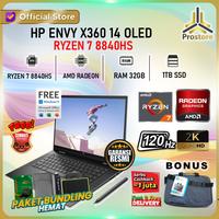 Gambar HP ENVY X360 14 OLED 2IN1 RYZEN 7 8840HS 32GB 1TB W11+OHS 14.0 120HZ - LAPTOP dari ProStoreComputer undefined 1 Tokopedia