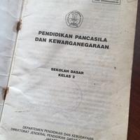 Gambar Buku PENDIDIKAN PANCASILA DAN KEWARGANEGARAAN untuk kelas 2 Sekolah Dasar tahun 1995 dari buya gallery antik 2 undefined 2 Tokopedia