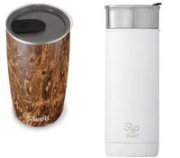 Gambar Swell S'well Flat White Travel Mug Termos Tumbler Water Bottle Sip - 16ozSip-White dari Hurenzz7059 undefined 2 Tokopedia