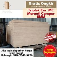 Gambar Triplek MC 8 mm  Cor / Bekisting  (4 x 8 feet) / F - 1,22x2,44m Multiplek | Plywood Cor Grade PG Murah | Triplex 8 mm MC Harga Murah | triplek cor 8 mm MC murah | Triplex cor 8 mm MC | Cocok untuk Konstruksi Bangunan | Area Tangerang & Tangsel - 30 Lembar, Area Tangerang dari GG Wood Industry undefined 3 Tokopedia
