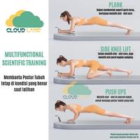 Gambar 【CLOUD】ALAT BANTU LATIHAN PLANK & PUSH UP STAND TIMING PLANK BOARD MULTIFUNCTIONAL PLANK SUPPORT TRAINING AIDS TO PRACTICE CHEST & ABDOMINAL MUSCLES GYM WORKOUT HOME FITNESS EQUIPMENT - CLOUDLAND - Black dari Jigen Official undefined 2 Tokopedia