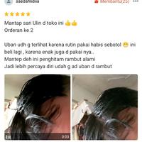 Gambar ORIGINAL 100% SARI BUAH ULIN Obat Penghilang Uban Penghitam Rambut Permanen Tanpa Semir Minyak Dayak - Sari Ulin + Shampoo dari Sari Ulin Mall undefined 4 Tokopedia