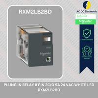 Gambar SCHNEIDER RELAY PLUG IN 2CO 5A DENGAN LED 24VDC RXM2LB2BD dari AC DC Electronic undefined 1 Tokopedia