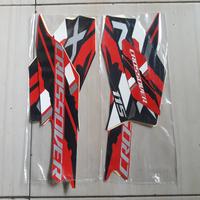 Gambar Stiker motor Suzuki Nex crossover 2024 hitam-merah dari stickermotor undefined 2 Tokopedia
