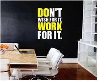 Gambar Stiker Dekorasi Unik Kata Kata Motivasi Quotes Office Home Decor Kaca Kantor Kafe Hiasan Dinding Cafe Rumah Wall Custom Cutting Sticker Do Work - L dari storejennifer undefined 1 Tokopedia