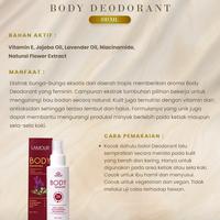 Gambar Penghilang Bau Badan / Deodorant - Body Deo Original BPOM dari Lamour.Skincare undefined 3 Tokopedia