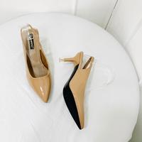 Gambar VINCAMORE Sepatu Heels Tali Belakang 5cm 1852 - grey, 38 dari Vincamoreshoes undefined 4 Tokopedia
