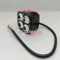 Gambar Lampu Tembak 4 Mata Led Laser Full Alumunium Anti Karat Waterproof Mini Super Terang Free Saklar - Sepasang dari LA VARIASI undefined 4 Tokopedia