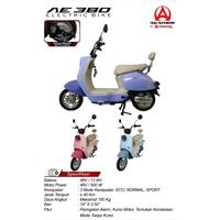 Gambar Sepeda Listrik AGATHOS AE 380 500Watt Garansi Resmi - Ungu, Kargo dari Topsell E-Bike undefined 2 Tokopedia