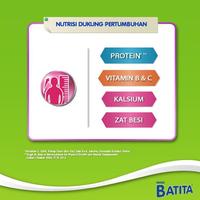 Gambar READY!! Nestle BATITA 1+ Vanila Susu Anak 1-3 Tahun Box 350g dari Goyang Inulita undefined 4 Tokopedia