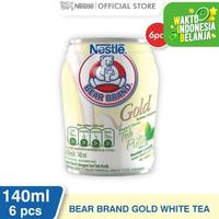 Gambar READY!! BEAR BRAND Milk White Tea 140ml 6 pcs dari berdikari_mart undefined 2 Tokopedia