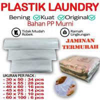 Gambar Plastik Laundry / Plastik PP Laundry / Plastik Laundry Kiloan - 60x100 500gr dari Raja Grosir Plastik undefined 1 Tokopedia