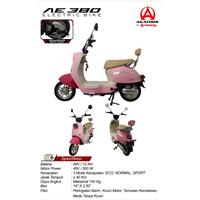 Gambar Sepeda Listrik AGATHOS AE 380 500Watt Garansi Resmi - Ungu, Kargo dari Topsell E-Bike undefined 3 Tokopedia
