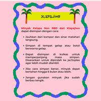 Gambar Minyak Klapa Jiwo 1 liter - 1 liter dari KlapaJiwo undefined 5 Tokopedia