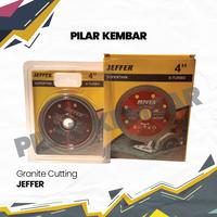 Gambar Mata Potong Gerinda Jeffer 4"/ Mata Potong Granit Jeffer X-Turbo 4" dari Pilar Kembar undefined 1 Tokopedia