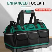 Gambar ORI TAS PERKAKAS KERJA TOOL BAG TEMPAT PERALATAN ALAT TUKANG STORAGE BOX - 16 inch dari ardika_store_shop undefined 2 Tokopedia