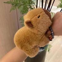 Gambar NEW 【Ready】Mainan Asli Boneka Capybara Mainan Mewah Marmut Air Simulasi Boneka Gelang Lingkaran Snap Circle Capybara Clap Circle Toys Slap Snap Wrap Wristband Bracelet /Capybara Plush Hand Ring Fun Pop Circles Kids Christmas Gift dari gogoshop9 undefined 1 Tokopedia