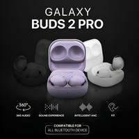 Gambar [100% Original] Headset Samsung Galaxy Buds 2 Pro Wireless Sports Headset Bluetooth 24bit Hi-Fi Sound By AKG Geadset Gaming Headset TWS Handset Bluetooth Earphone Samsung Earbuds - Hitam dari ss tt shope undefined 2 Tokopedia