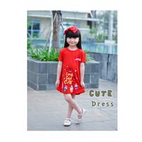 Gambar DRESS ANAK PEREMPUAN/GIRL RYSYA CUTE DRESS DARK YELLOW SIZE 2-10 TH - fanta, 2 dari kikiko24 undefined 2 Tokopedia